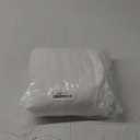 Amazon Basics Waterproof 18 inch Mattress Protector Full Size, Breathable, Machine Washable, White