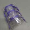 Sippy Cup Soft Spout Conversion Kit for Lansinoh Baby Bottle, Toddler Transition Kit with Silicone Sippy Spout Nipple, Weighted Straw, Bottle Handle, Cleaning Brush, 3 Pack, 6m+