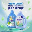 Snuggle SuperFresh Fabric Softener Liquid, Ultra Concentrated, 78.8 Oz, 150 Medium Loads, Morning Breeze Fabric Conditioner, Lasting Scent, Fights Stubborn Odors, Softens, Reduces Static & Wrinkles