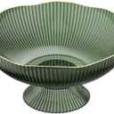 Home Drain Fruit Tray, Living Room Coffee Table, Candy and Snack Placement Tray, Fruit Basket, Fruit Basin (green)