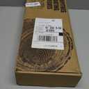 WOPITUES Floating Shelves for Wall Decor Sign, Bathroom Organizers and Storage, Bathroom Shelves Over Toilet with Metal Guardrail-Rustic Brown