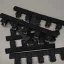 Coideal Large Metal Bull Clips Black - 30 Pcs 3 Inch Long Thick Square Paper Clip Clamps for Art Crafts, Office & Kitchen Bags (77 mm)