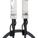 SODOLA SFP+ DAC Twinax Cable,10G SFP+ to SFP+ Direct Attach Copper Patch Passive Cable for Cisco SFP-H10GB-CU1M, Meraki MA-CBL-TA-1M, Ubiquiti UniF, D-Link, Fortinet, 1-Meter(3.3ft)