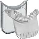 2 x ADQ56656401 ADQ566564 Dryer Lint Filter & MCK49049101 Lint Screen Housing Cover for L.G Ken-more Elite Dryer Lint Filter, Replace DLE3050W DLE3170W DLEX3370W DLE3400W DLE3500W DLEX3570W DLEX3700W