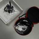 New bee Bluetooth Earpiece V5.0 Wireless Handsfree Headset with Microphone 24 Hrs Driving Headset 60 Days Standby Time for iPhone Android Samsung Laptop Trucker Driver (Black)