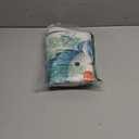 AVOIN colorlife Winter Snowman Joy Snowflake Christmas Throw Pillow Covers, 18 x 18 Inch Xmas Tree Winter Holiday Buffalo Plaid Cushion Case Decoration for Sofa Couch Set of 4 (Blue)