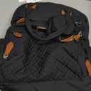 BabbleRoo Diaper Bag Backpack - Baby Essentials Travel Tote - Multi Function Water Resistant Diaper Bag, Travel Essentials Baby Bag with Changing Pad, Stroller Straps & Pacifier Case - Unisex, Black (Large)