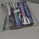 Cawiew 4 Pack Light up Sword Saber with FX Sound (on-Off Control) and Full Retractable Handle, 4 Colors LED Glow in The Dark Toy for Kids Adult