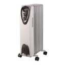 Profusion heat 1500 W 7-fin Oil-Filled Heater, Grey