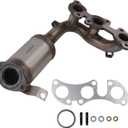 Catalytic Converter 16392 Catalytic Converter with Gasket Compatible for Toyota Sienna 2004-2006 Toyota Highlander 2004-2007 3.3L OE# 16392 (EPA Compliant)