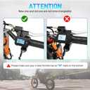 New Ebike Throttle Integrated Display with M Button Compatible with Tuttio Soleil 01 Electric Dirt Bike Note: The New One Is Not Compatible with the One Without M and Cannot Be Used Interchangeably