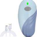 Rechargeable Auto Electric Can OpenerTouch Side Cut Opener Open Your Cans with A Simple Press of Button - Automatic,Smooth Edge,Food-Safe,for Kitchen for Seniors with Arthritis Small Size (Blue)