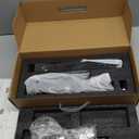 Slim Sliding Glass Door Lock 2885 Latch eLinkSmart Waterproof Keyless Mortise Smart Lock with Hook for Door Thickness 22~110mm, Aluminum Keypad Fingerprint for Patio Door Tuya App