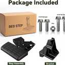 Bed Step for 2022-2026 Toyota Tundra, Retractable No-Drill Rear Bumper Truck Step for Easy Access, 300lb Load, Fits PTS30-34000 PT392-34240