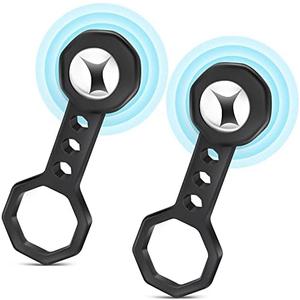 Dreyoo 2 Pcs Stud Finder Wall Scanner, Studball Magnetic Stud Finder with 27 Pounds of Pull Magnetic Power, Studball for Detected and Located Stud Through 5/8" Drywall Plywood Paneling Ceramic (Black)