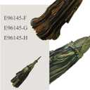 3 x 1 Pack Elegant Long Decorative Tassel with Hanging Loop, 15.35in Total Length  Luxury Curtain Tieback, Door Handle Ornament, and Home Dcor Accessory - E96145_C