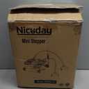 Niceday Steppers for Exercise, Stair Stepper with Resistance Bands, Mini Stepper with 300LBS Loading Capacity, Hydraulic Fitness Stepper with LCD Monitor