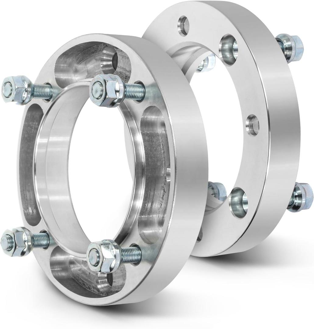 SCITOO 2Pcs 1" Wheel Spacers 4x137 Studs 10x1.25 110mm 4Lug Hubcentric Wheel Spacers Fit for Kawasaki Mule 600 Prairie 360 Brute Force 650 Bayou 250 Prairie 700 Prairie 650 Prairie 400