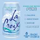 LaCroix Sparkling Water, Pure, 12 Fl Oz (pack of 8) (EXP 02/02/27)