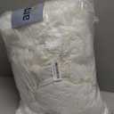 Cozy Bliss Cooling Comforter Seersucker Plaid King Size, Q-Max 0.45 Lightweight Cooling Blanket, Breathable Silk Smooth Summer Bedding Quilt for Hot Sleepers Night Sweats White