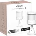 Aqara Motion and Light Sensor P2, Motion Detector with Light Sensor, Matter Over Thread, Requires 2-in-1 Matter Controller & Thread Border Router, Supports Apple Home, Alexa
