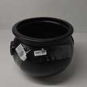 Union Products Black 16 Inch Spooky Witch Cauldron for Indoor and Outdoor Halloween Decoration and Trick or Treat Candy Container, Black
