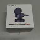 iVANKY Qi2 Certified 3 in 1 Mag-Safe Charger Stand, 15W Fast Magnetic Wireless Charging Station with Night Light for iPhone 17 16 15 14 13 Pro Max, Apple Watch 11 10-2 AirPods 4/3/2/Pro(No AC Adapter)