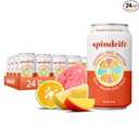 Tropical Lemonade Spindrift Sparkling Water 24pk x12oz l 20lbs.   BB 01/22/26