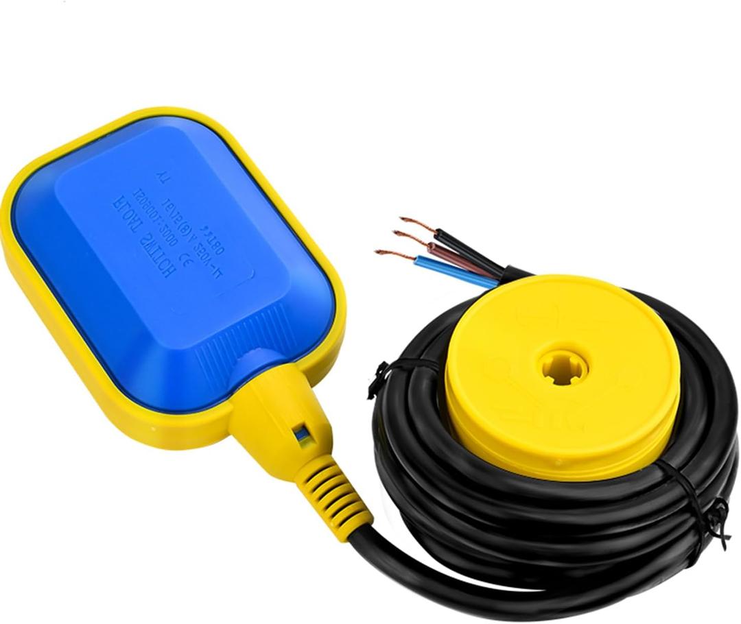 Automatic Sump Pump Float Switch 19.7FT Cord Float Switch