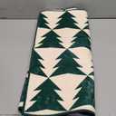 jinchan Christmas Runner Rug 2x5 for Kitchen Holiday Rug for Hallway Bathroom Red Green Christmas Tree Printed Xmas Decor Washable Runner for Entryway Laundry Room Bedroom Non-Slip