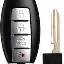Key Fob Replacement Fits for Nissan Altima 2007 2008 2009 2010 2011 2012 Maxima 2009-2013 2014 Murano 370Z Infiniti EX35 FX35 G37 G25 Keyless Entry Remote Control KR55WK48903 KR55WK49622