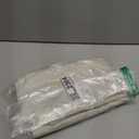 H.VERSAILTEX Linen Look 100% Blackout Curtains 45 Inches Long for Bedroom Full Light Blocking Rod Pocket 42 Inches Wide Linen Textured Thick Window Curtain Drapes with White Backing, Natural, 2 Panels