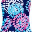 Kanu Surf Girls' Daisy Beach Sport One Piece Swimsuit (14 US)