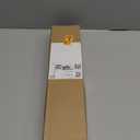 Kuhome 32.2'' Large Coat Rack Wall Mount Coat Hooks Coat Hanger with 8 Metal Black Triple- Hooks Brown Pine Real Wood Plank Hat Rack for Wall Hooks for Hanging Coat Hat Jacket