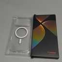 TORRAS Stronger Magnetic & Anti-Yellowing for iPhone 17 Pro Max Case Clear, Fit for MagSafe, Military Grade Drop Protection, Camera Control, DIY Button, Slim for iPhone 17 Pro Max Case Diamond Clear