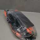 2 Pack 4 x 3 Size Portable Kid Soccer Goals for Backyard, Indoor and Outdoor Pop Up Soccer Goals, Orange, Theresduet