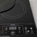 Mueller RapidTherm Portable Induction Cooktop, 1800W Hot Plate Electric Stove Top Burner. 8 Temp Levels, Auto-Off & Pot Detection, LED Display, Child Lock, 4 Programs, Burners for Cooking