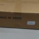 Double Step Foot Rest for Under Desk at Work, Adjustable Wooden Foot Stool with 4 Heights, Ergonomic Desk Foot Rest with Cushion for Office, Gaming & Study (Natural Color)