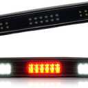 Third 3rd Brake Light LED for 1992-1997 Ford F150 F250 F350 Bronco, High Mount Rear Brake Lights Assembly, Waterproof Center Cab Lamp Stop Light