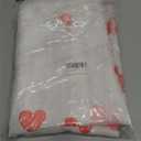 BETGINY Valentines Tablecloth Square 60x60 Inch,Red Pink Love Heart Table Cloth,Stain Resistance Polyester Anniversary Day Holiday Table Covers for Kitchen Dining Parties Picnic