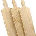 18 Inch 3-Pack Unfinished Wood Paddles Wooden Greek Paddles for Crafts Sorority/Fraternity/DIY Project/Gifts/Wall Decor