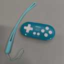 Nargos 8Bitdo Zero 2 Bluetooth Key Chain Sized Mini Controller for Nintendo Switch, Windows, Android and macOS (Turquoise Edition)