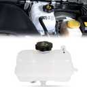 Engine Coolant Overflow Recovery Reservoir Tank with Cap Fit for Jeep Wrangler JL 2018-2024 Gladiator JT 2020-2025 V6 3.0L 3.6L,Coolant Reservoir Assembly Replaces CH3014196 68283565AB 68283565AA