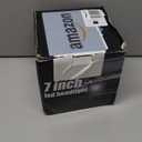 ZIMABLUE 7 inch led Headlight Round 2pc Projector 7 inch Halo led Headlight H6024 DOT Approved Hi/Lo Beam DRL Amber Turn Signal Compatible with Jeep Wrangler JK TJ CJ Compatible with Chevy and miata (Black)