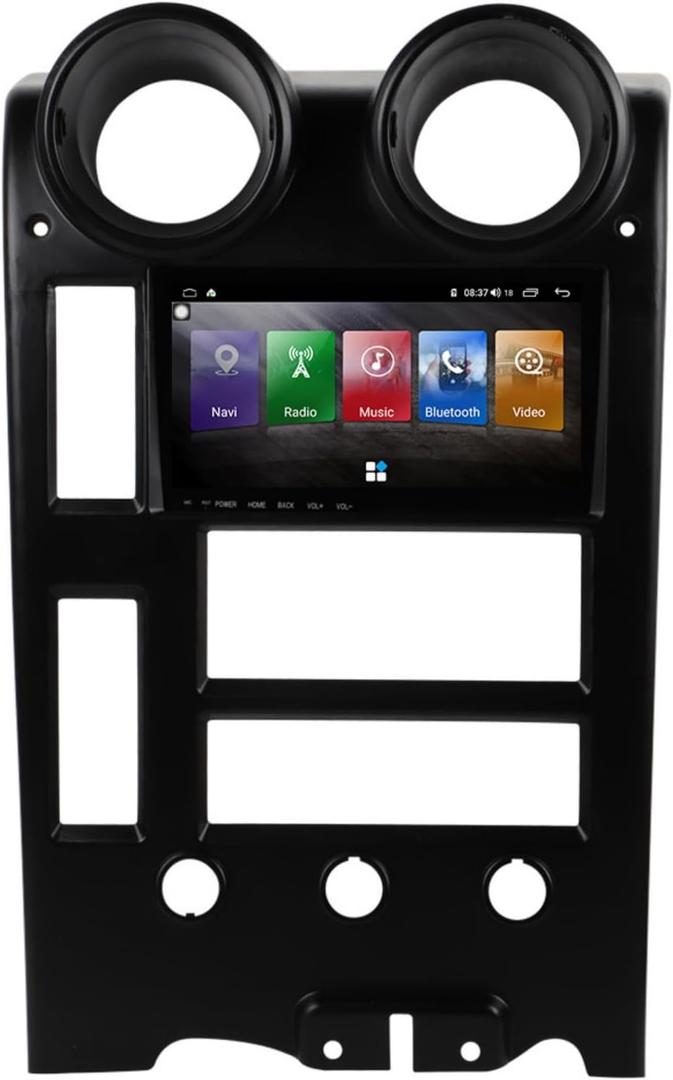 9.66 Inch Android 13 Car Radio for Hummer H2 2004-2007, Multimedia Player GPS Navigation Carplay WiFi 4G Auto Stereo Receiver