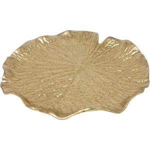 Metal Jewelry Dish, Small Leaf Shaped Ring Holder Jewelry Organizer, Trinket Dish Vanity Tray for Dresser Christmas Birthday Wedding Gifts