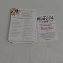 Your Main Event Prints Boho Orange and Terracotta Floral Wedding Bridal Shower Games and Activites (Wedding Traditions)