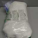 N&Y HOME Waffle Weave Shower Curtain with Snap-in Fabric Liner Set, 12 White Hooks Included - Hotel Style, Waterproof & Washable, Heavyweight Fabric & Mesh Top Window - 71x72, White