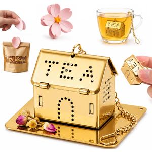 2 x Loose Leaf Tea Infuser, Tea Strainer - Japanese Stainless Steel Loose Tea Infuser, Universal Fit for Mugs and Cups, Perfect for Black Green Oolong Herbal Tea