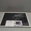 U Brands White Wash Frame Chalkboard Calendar White Board Set, Office Supplies, with Magnet, Chalk Pencils 16 x 20, 4 Pieces